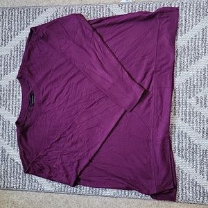 Lucky Brand Plus Size Purple Lightweight Sweater‎ Size XXL